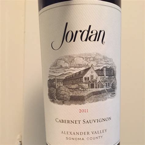 Jordan Vineyard Winery Alexander Valley Cabernet Sauvignon