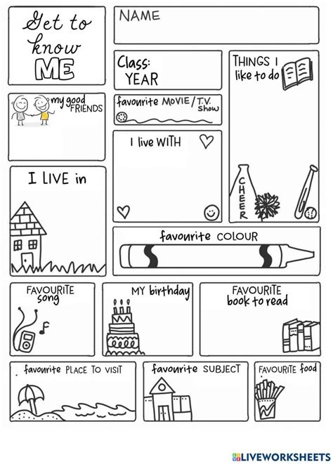 All About Me Preschool All About Me Activities Free Preschool All About Me Printable All