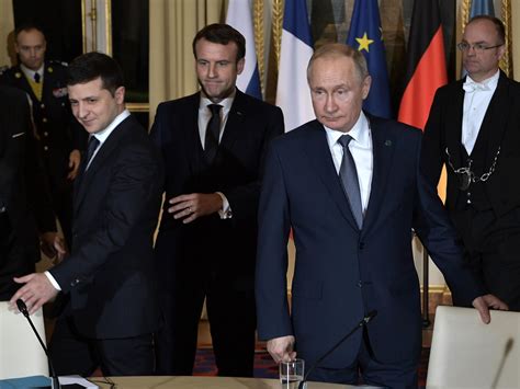 With Paris Peace Talks, Putin And Zelenskiy Meet For First Time | WSIU