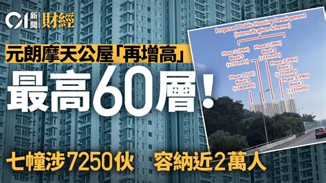 元朗丹桂村配水庫旁建7幢摩天公屋 最高60層、提供7250伙