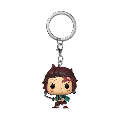 Funko Pocket Pop Keychain Animation Demon Slayer Tanjiro Kamado Scar