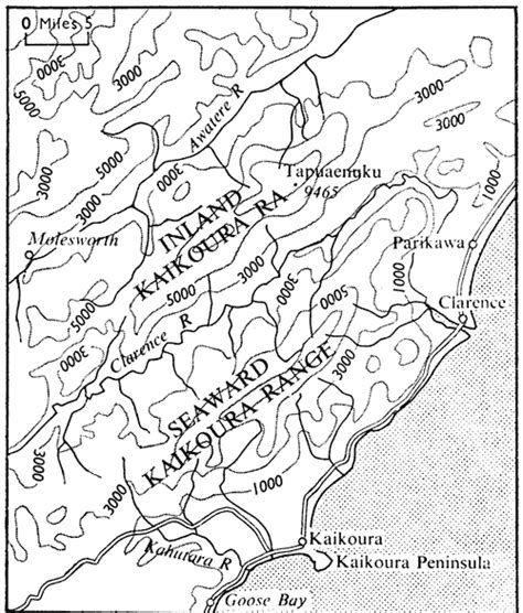 Kaikoura Ranges 1966 Encyclopaedia Of New Zealand Te Ara