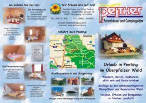 Flyer Erstellen Ferienwohnung Vermieter Bayern Oberpfalz Oberpf Lzer Wald