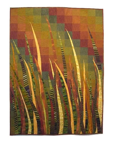 Susan Stein Prairie Grass 53 X 72 Art Art Quilts Painting