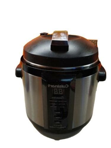 Cuisinart CPC 600 Electric Pressure Cooker 6 Quart Capacity