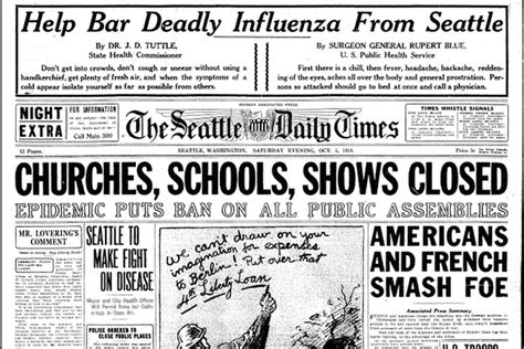 The 1918 Influenza Pandemic: History, Narrative and Context - UNC ...