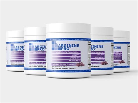 L Arginine Pro Pack Of 5 L Arginine Pro