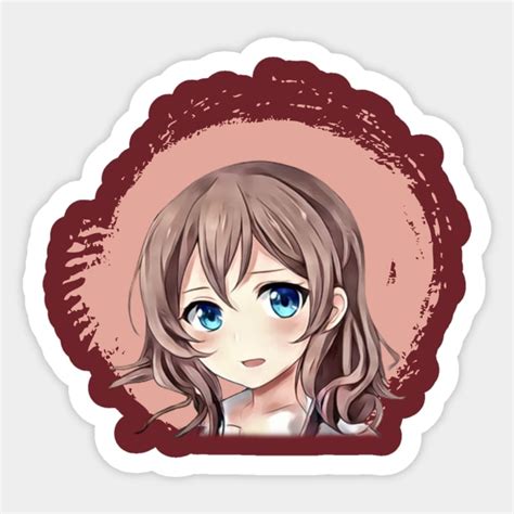 Anime Girl Anime Sticker Teepublic