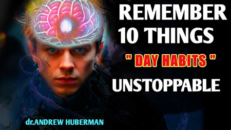 Andrew Huberman THIS HABITS Can Improve Your Brain S Ability And