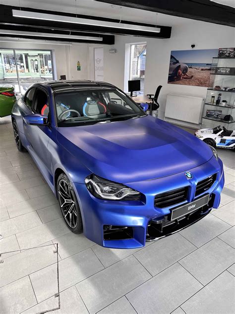 2024 Bmw M2 Frozen Portimao Blue Photographed In The Uk