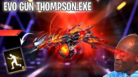 FREE FIRE EXE THOMPSON CINDERED COLOSSUS EXE YouTube