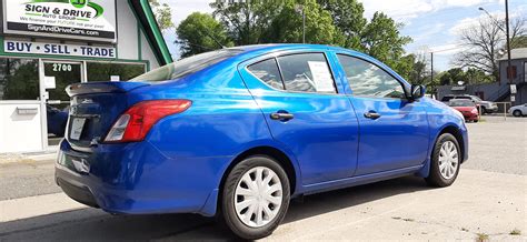 Sign And Drive Auto Group 2016 NISSAN VERSA S SL SV 4 DOOR SEDAN