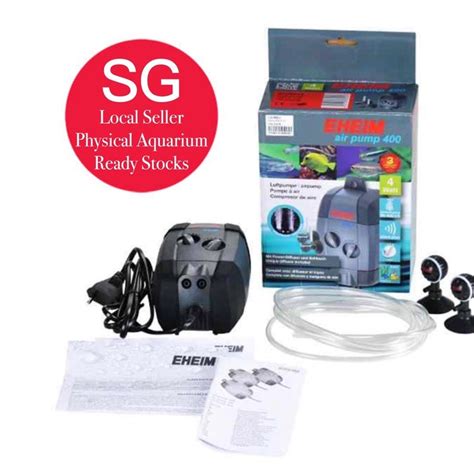 Eheim Aquarium Air Pump For 50 400L Water 100 Single Outlet 3701 200