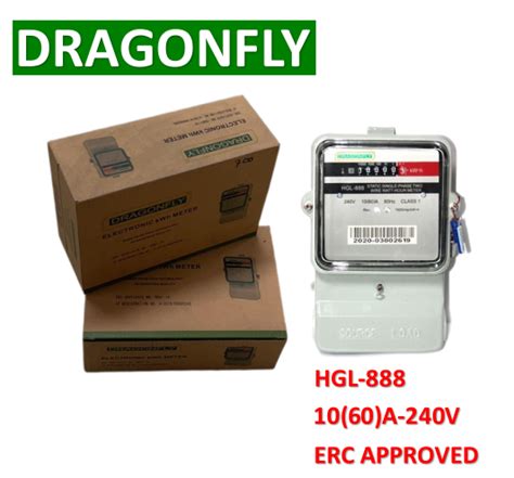 DRAGONFLY Electric Meter KWH Submeter Digital/Analog ERC Approved ...