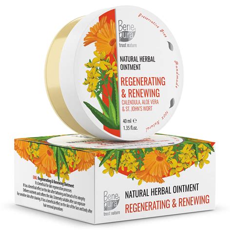 Buy Benepura Calendula Ointment Natural Wound Healing Ointment For