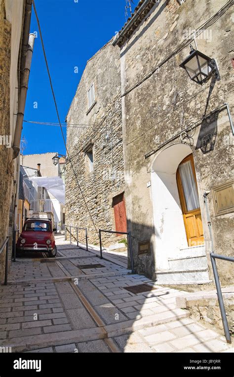 Alleyway Deliceto Puglia Italy Stock Photo Alamy