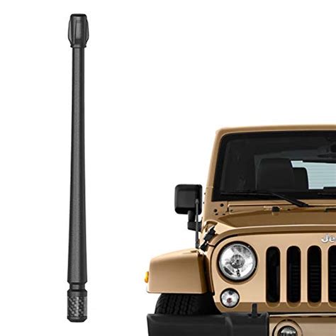 Rydonair Antenna Compatible With 2007 2023 Jeep Wrangler Jk Jku Jl Jlu Rubicon Sahara Gladiator