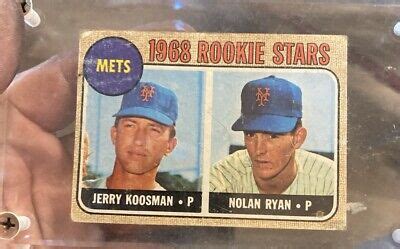 Topps Rookie Stars Nolan Ryan Jerry Koosman Rc Ebay