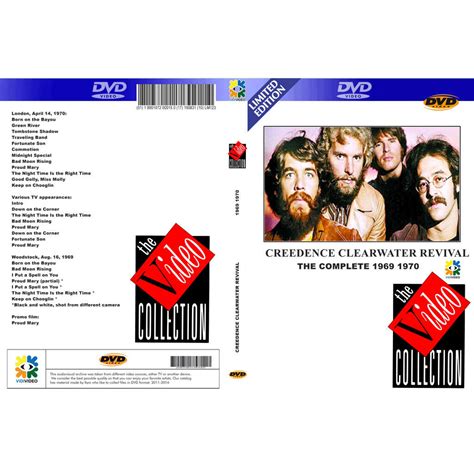 Creedence Clearwater Revival The Complete Collection Video Hits Dvd De