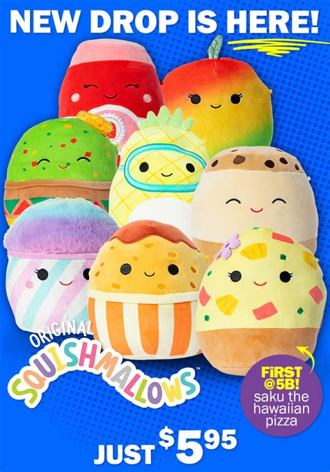 They Re Here New Yummy Squishmallows Five Below