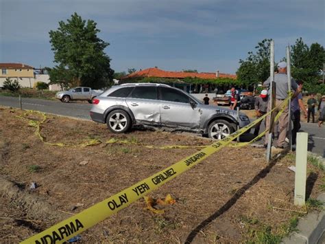 Edirne De Trafik Kazas Yaral Son Dakika