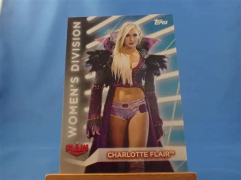 Carte Roster Charlotte Flair Topps Wwe Women S Division R Eur