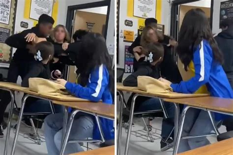 Maestra Intenta Detener Una Pelea Y Acaba Azotada En El Piso Notigram