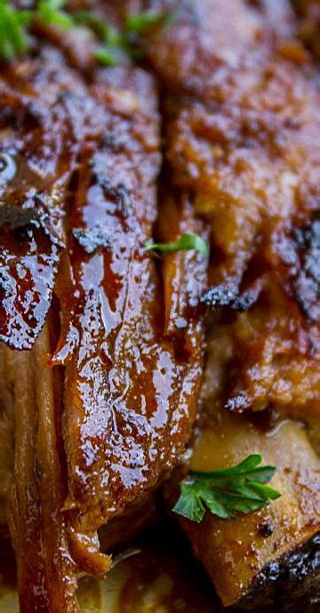 Honey Balsamic Slow Cooker Pork Ribs From The Food Charlatan Oppskrift