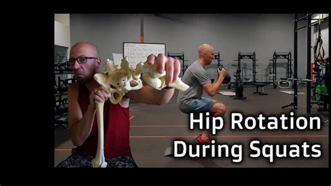 Hip Rotation During Squats Youtube