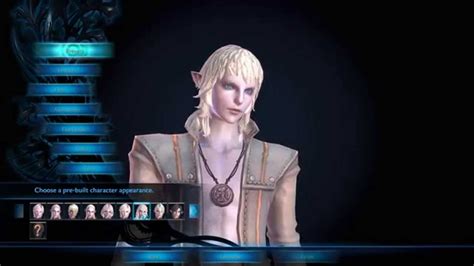 Tera Character Creation High Elf Male Youtube