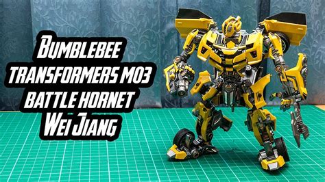 Bumblebee Transformers M03 Battle Hornet Wei Jiang Review By Toytrick Youtube