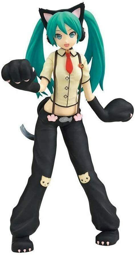 SEGA Hatsune Miku Figure Cat Ver Project DIVA Arcade Future Tone