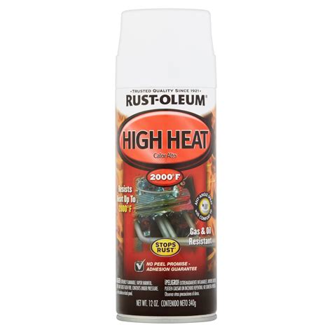 Rust Oleum Stops Rust High Heat 2000°f Oil 12 Oz