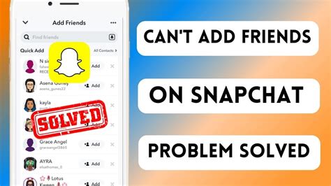 Can T Add Friends On Snapchat Something Went Wrong Fix Add Friend