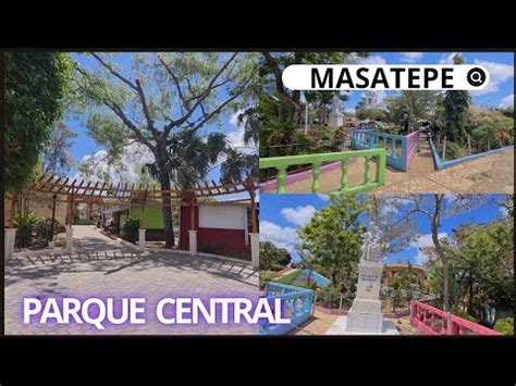 As De Bonito Es El Parque Central De Masatepe Nicaragua Youtube