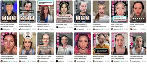 What Is The Tiktok Face Shape Filter And How To Use It Techbriefly