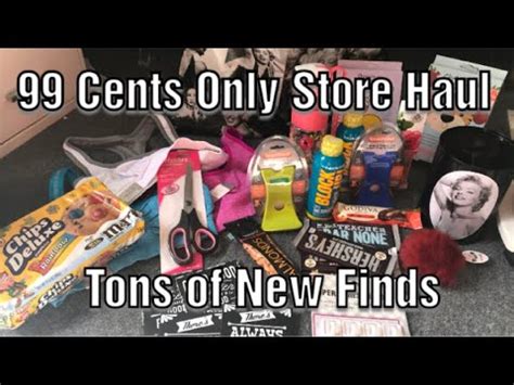 99 Cents Only Store Haul 4 28 18 Lots Of New Finds Name Brand Items