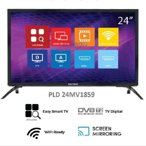 Jual Led Tv Polytron Inch Smart Tv New Series Bergaransi Resmi Di