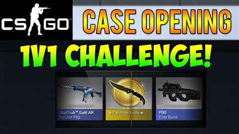 Cs Go Case Opening V Challenge Falchion Knife Unboxing Cs Go