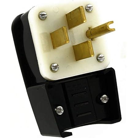 Leviton C Volt Industrial Grade Angle Plug Straight