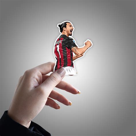 Zlatan Ibrahimović AC Milan Sticker – stickermirchi.com