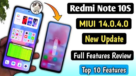 Redmi Note 10S MIUI 14 0 4 0 New Update Full Features Review