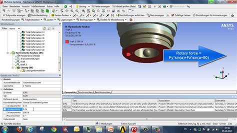 CADFEM Tutorial No 11 Dealing With Harmonically Induced Vibrations