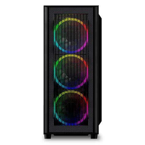 Sharkoon RGB Wave PC Kabinet ATX Micro ATX Mini ITX 649 DKK