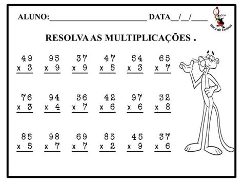 Pin de valeria pantoja em Miguel 2 Atividades de matemática