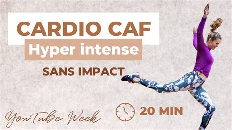 Cardio Intense Sans Impact Cuisses Abdos Fessiers Min Youtube