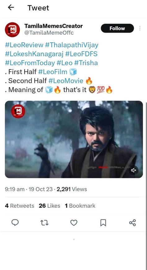 Leo Twitter Review| Leo Audience Reaction| Leo Review - Filmibeat