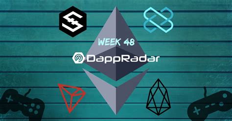 Dapp Data With Dappradar Week 48 Game Launches And Updates Altcoin Buzz