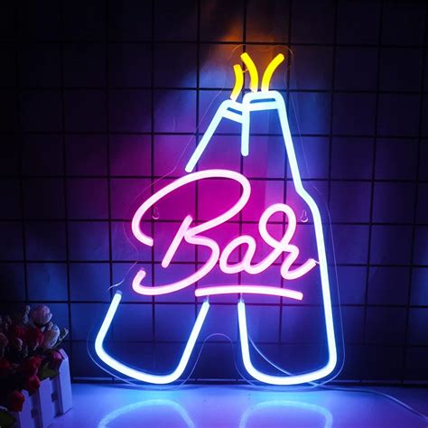 Neon Led Bar Enseigne Lumineuse Lampe Néon Pour Bar Housebar Club