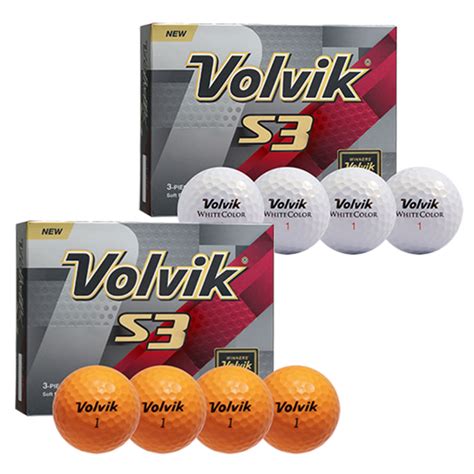 Volvik S3 Golf Balls 2019 Golfio